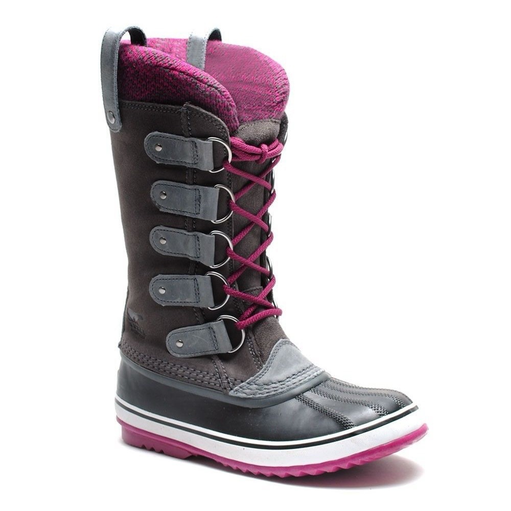Sorel Women's Winter Boots - Joan of Arc Purple Knit top